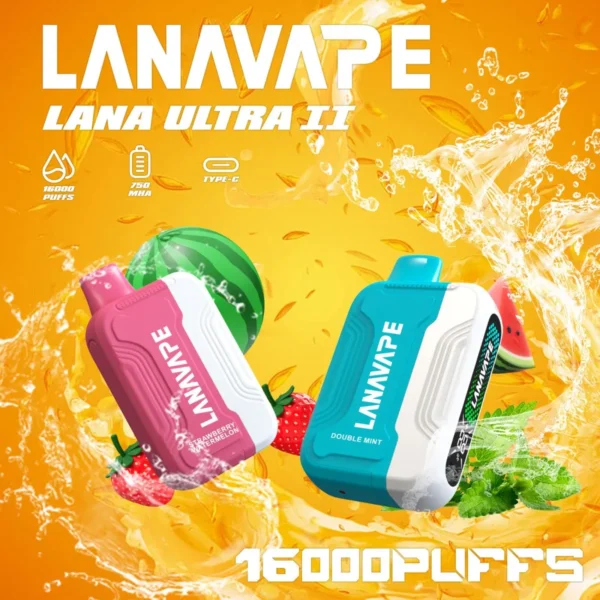 LANA 拋棄式 16000 口（智慧顯示款）